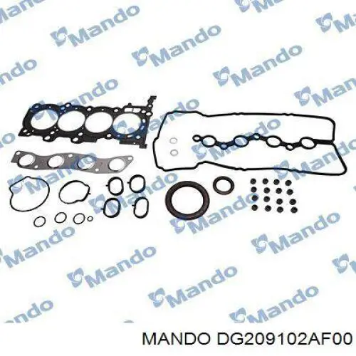 Полный комплект прокладок двигателя Mando DG209102AF00 цена, от 70.39 USD