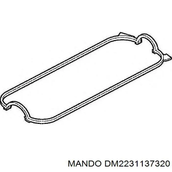 DM2231137320 Mando прокладка головки блока цилиндров (гбц правая)