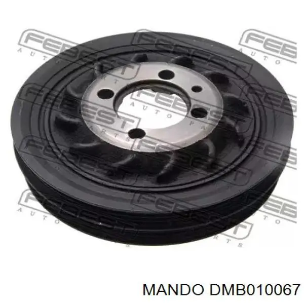 Шкив коленвала (демпфер) Mando DMB010067 цена, от 38.90 USD