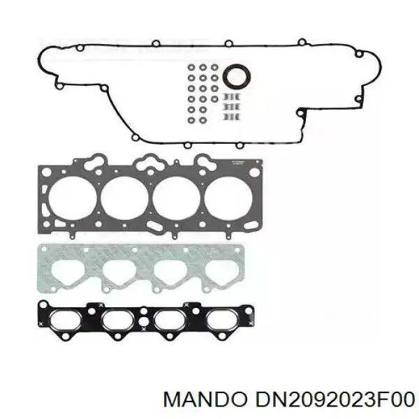 Комплект прокладок двигателя верхний на Hyundai I30 FD