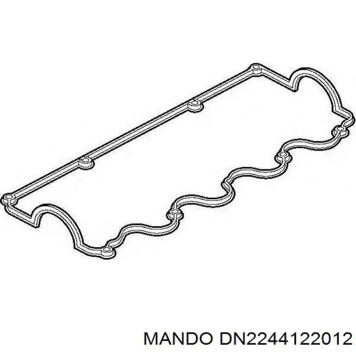 Junta de la tapa de válvulas del motor DN2244122012 Mando