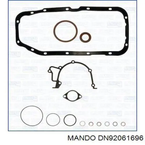 DN92061696 Mando комплект прокладок двигателя полный