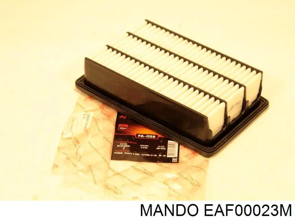 Купить EAF00023M Mando Автомобильный фильтр воздуха