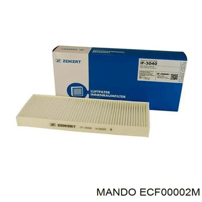 Фильтр воздушный отопителя Mando ECF00002M цена, от 6.25 USD