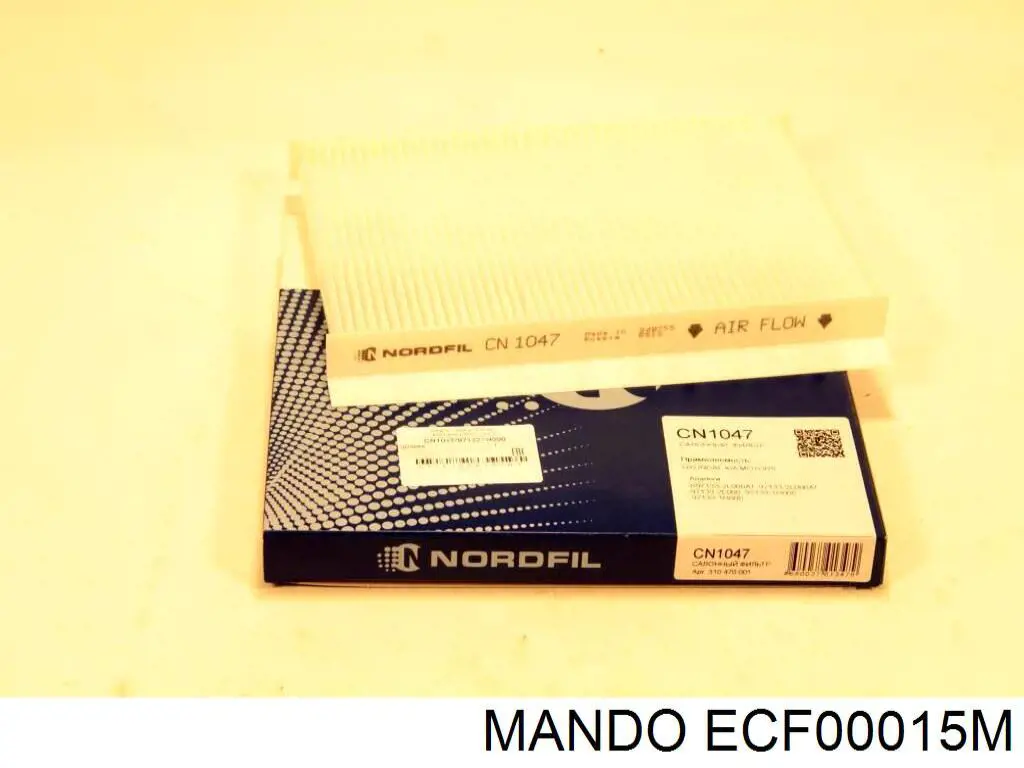 Фильтр воздушный отопителя Mando ECF00015M цена, от 4.78 USD