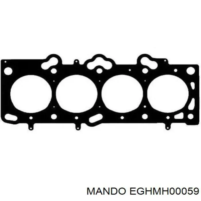 Прокладка головки блока цилиндров (ГБЦ) MANDO EGHMH00059