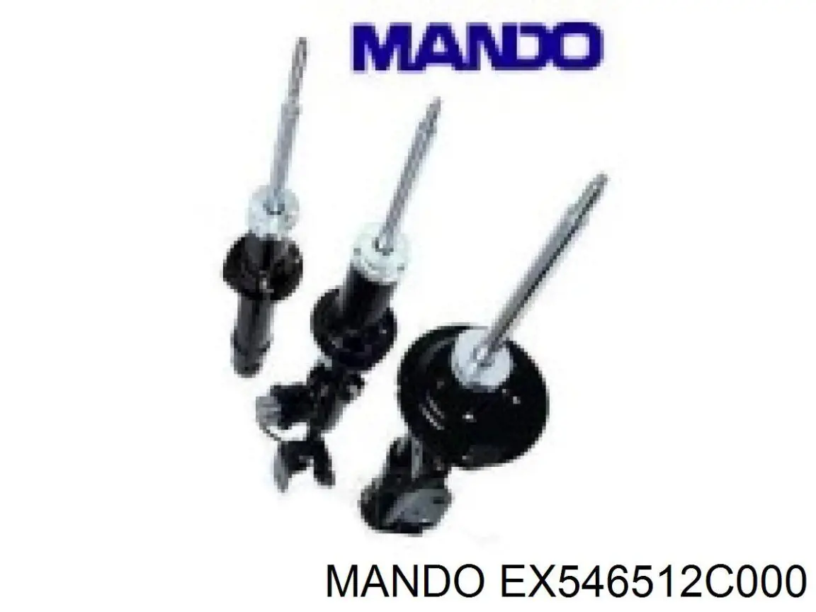 Амортизатор передний левый EX546512C000 Mando