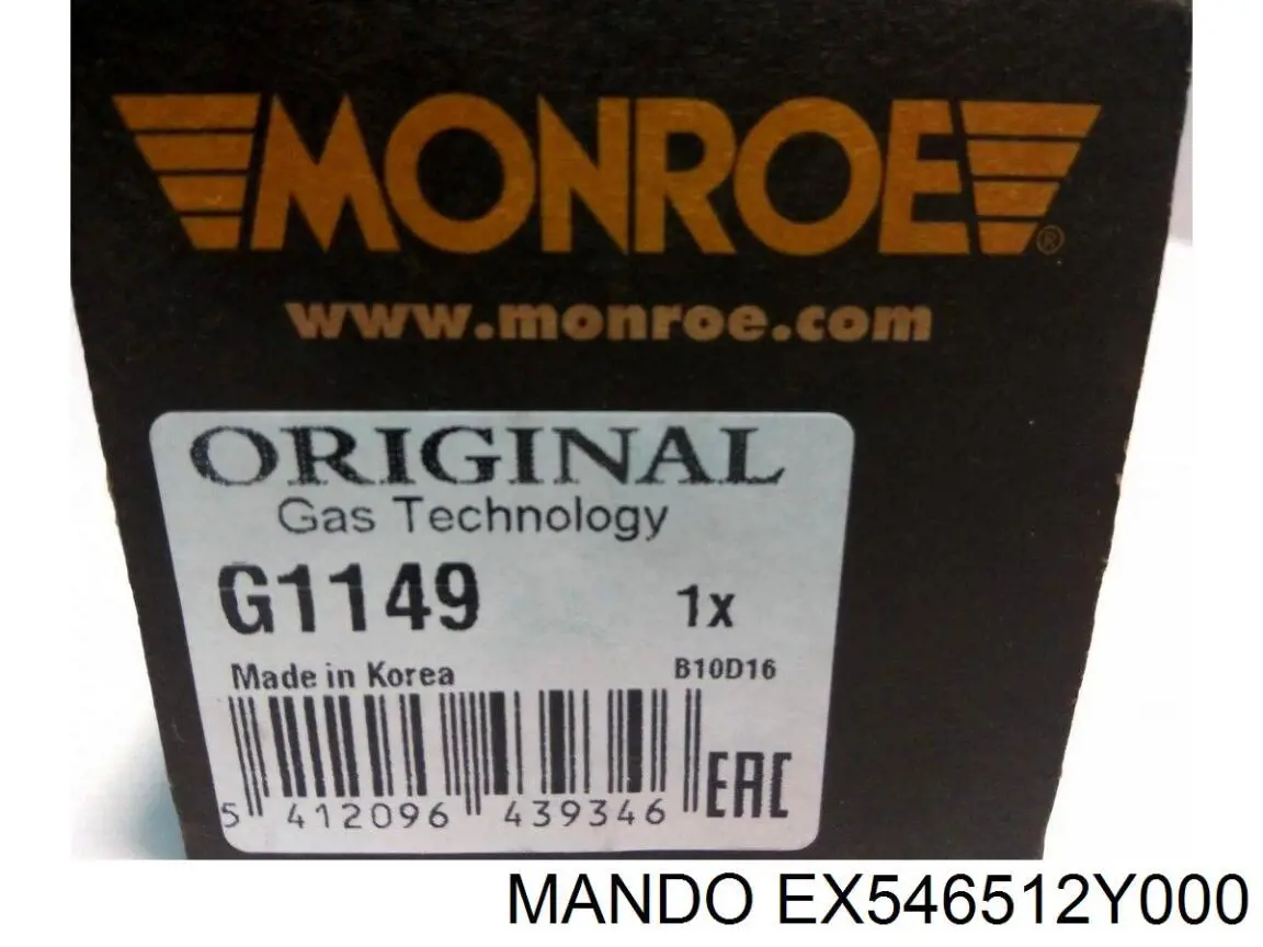 Купить EX546512Y000 Mando Амортизатор подвески передний левый