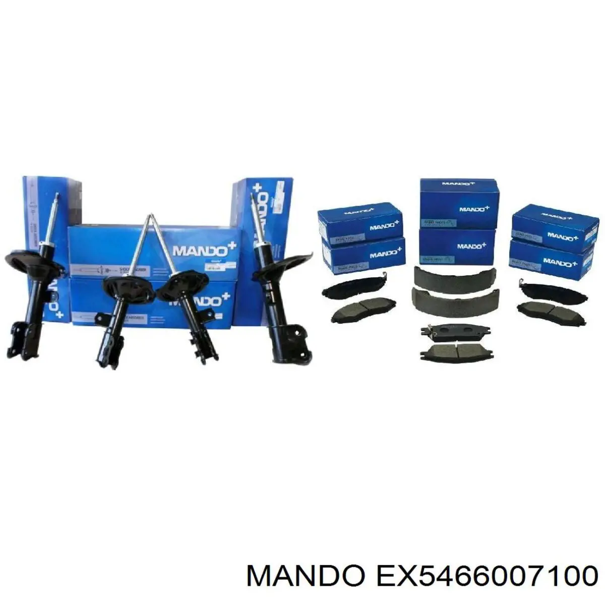 EX5466007100 Mando амортизатор передний правый