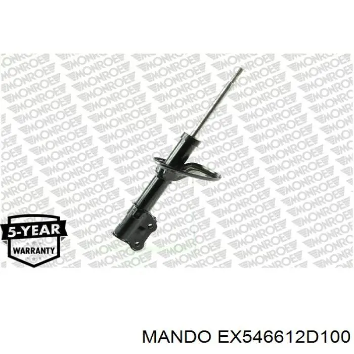 Amortiguador delantero derecho EX546612D100 Mando