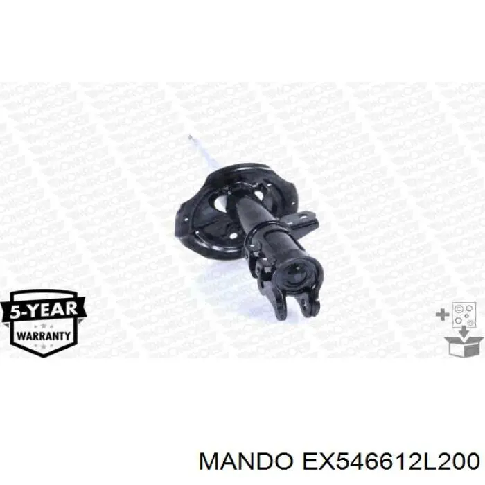 EX546612L200 Mando amortecedor dianteiro direito