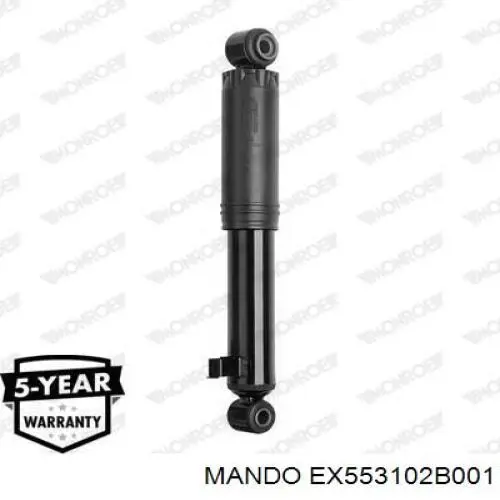 EX553102B001 MANDO Amortiguador trasero original y equivalente