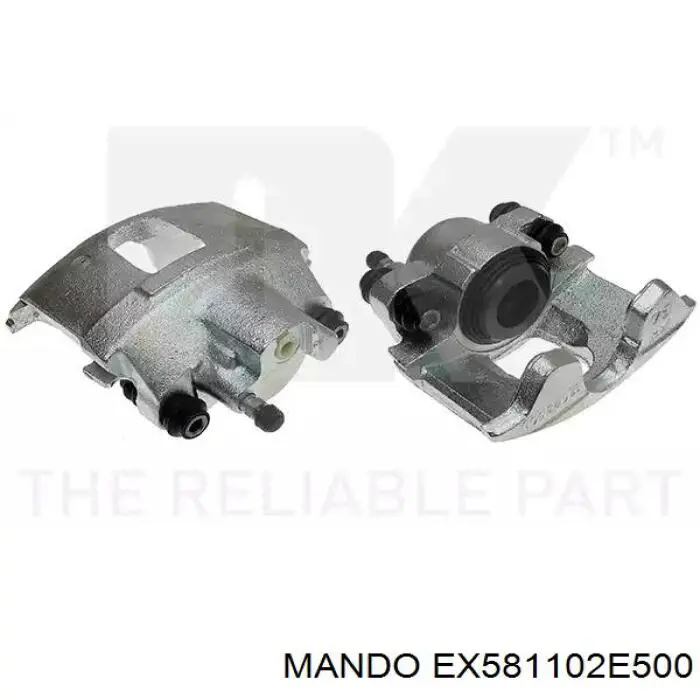 820673 Maxgear Суппорт тормозной, передний, левый