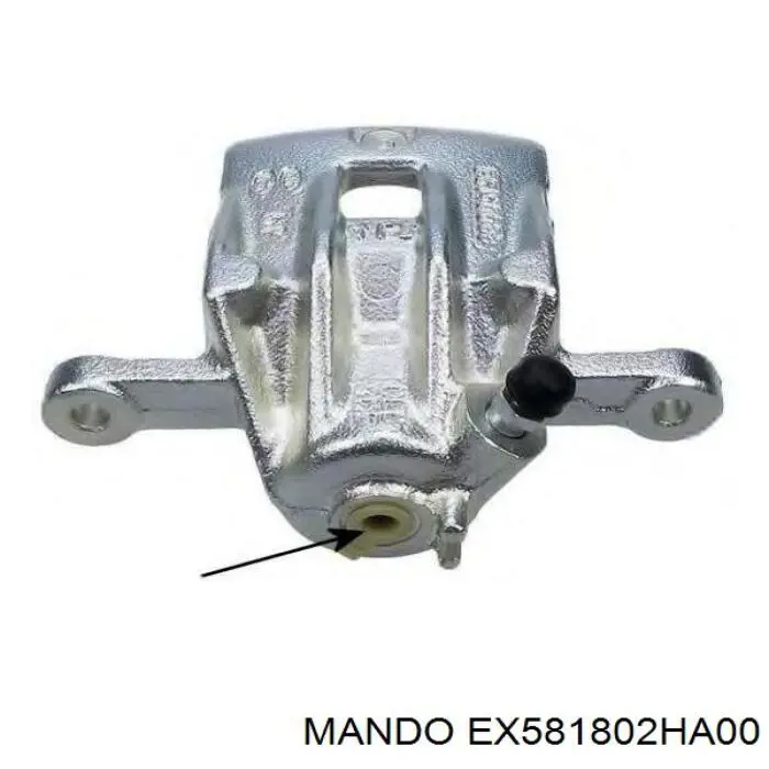 581102H300 Mando суппорт тормозной передний левый