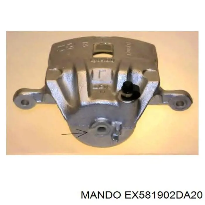 Суппорт тормозной передний правый EX581902DA20 Mando