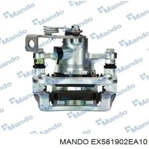 Суппорт тормозной передний правый Mando EX581902EA10