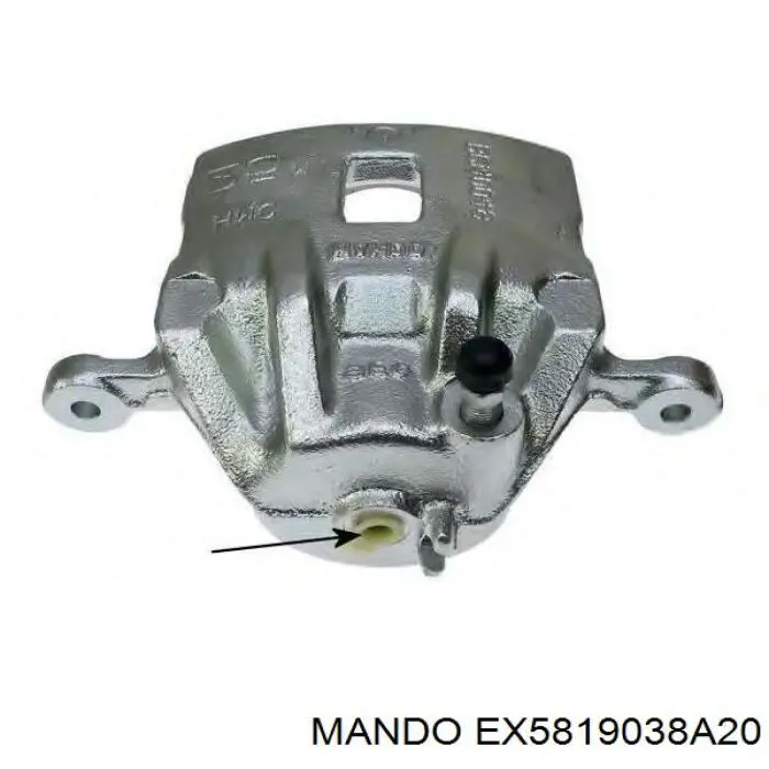 Суппорт тормозной передний правый EX5819038A20 Mando