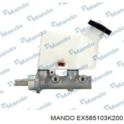 Цилиндр тормозной главный Mando EX585103K200