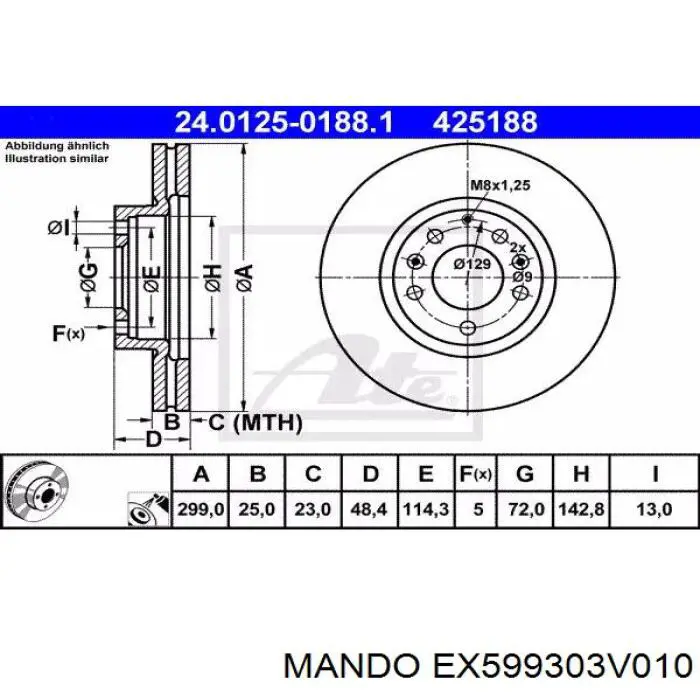 599303V010 Hyundai/Kia 