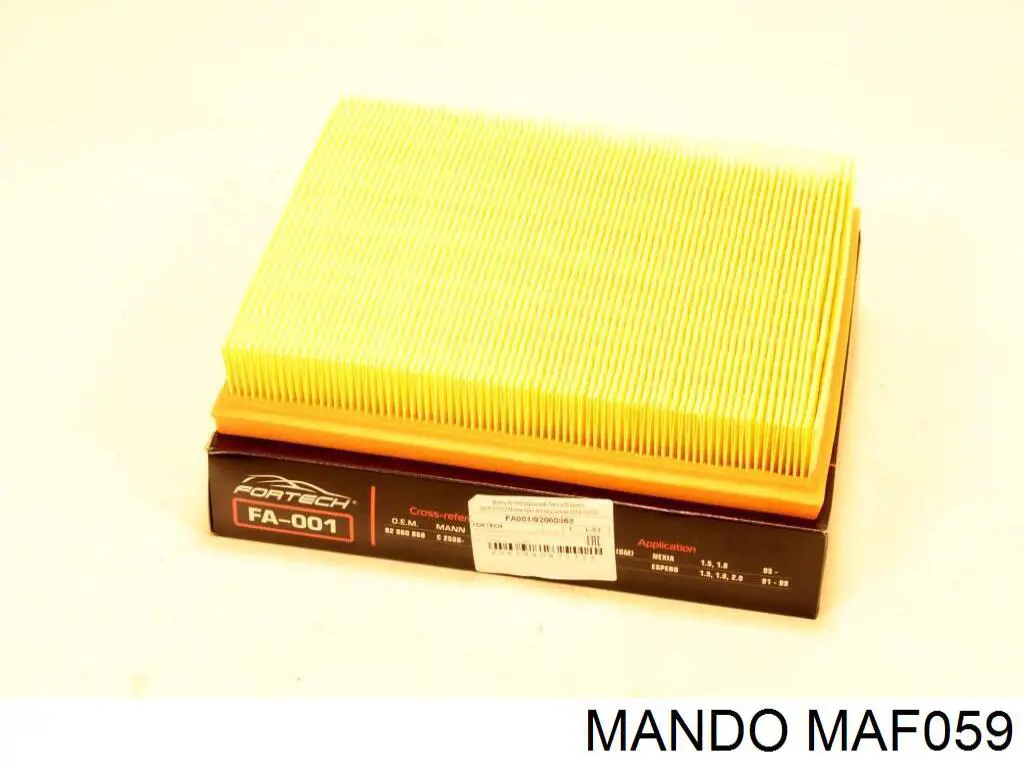 MAF059 Mando воздушный фильтр