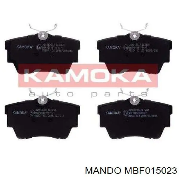 Купить MBF015023 Mando Колодки тормозные задние, дисковые