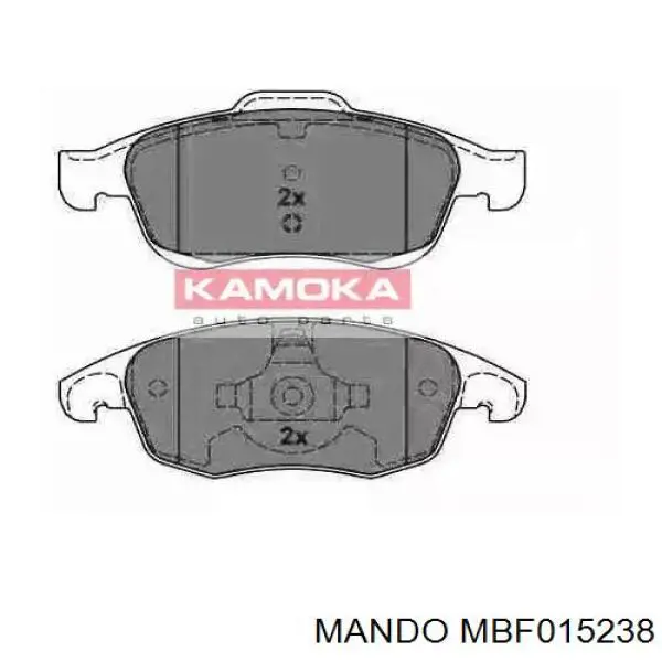 Купить MBF015238 Mando Колодки тормозные