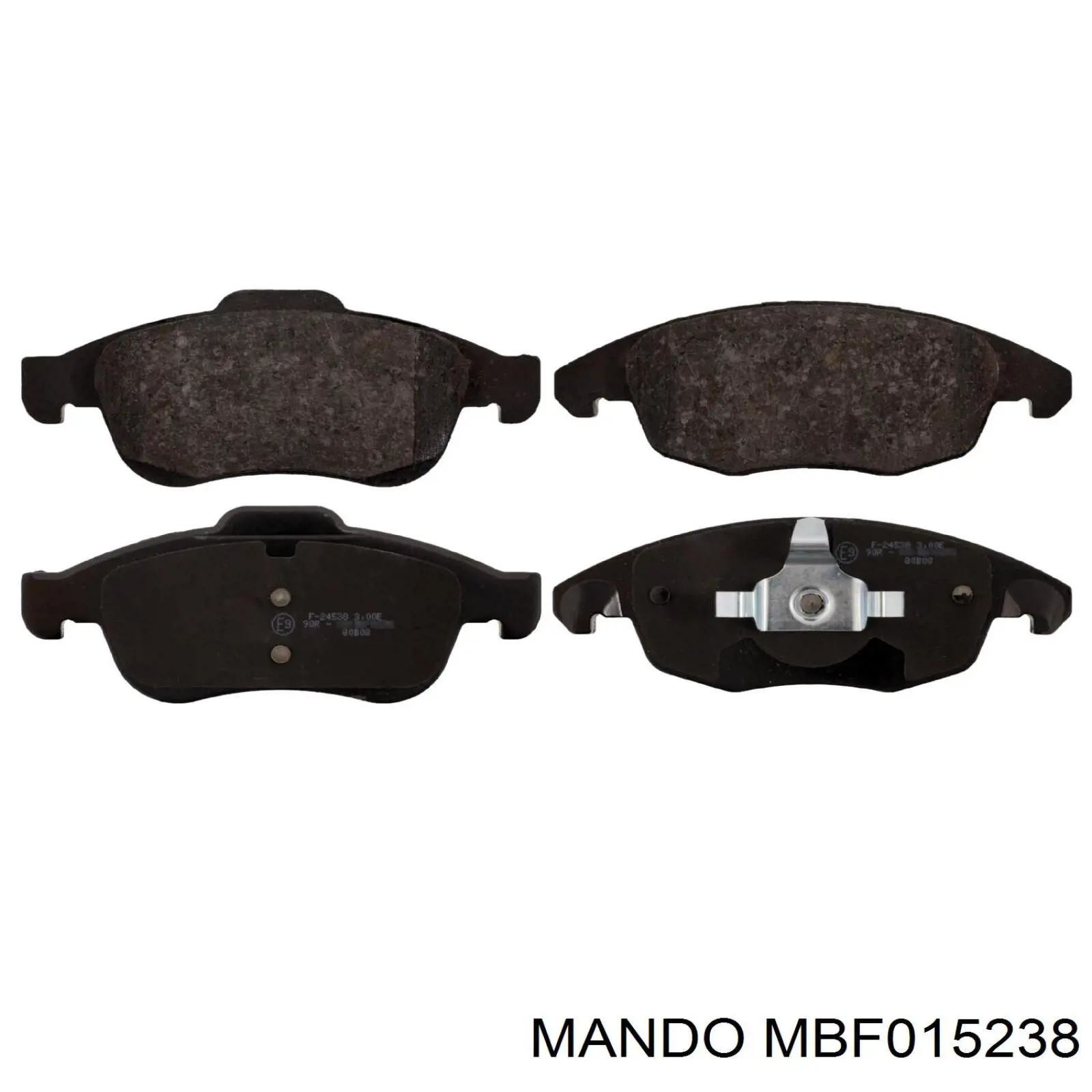 MBF015238 Mando Колодки передние
