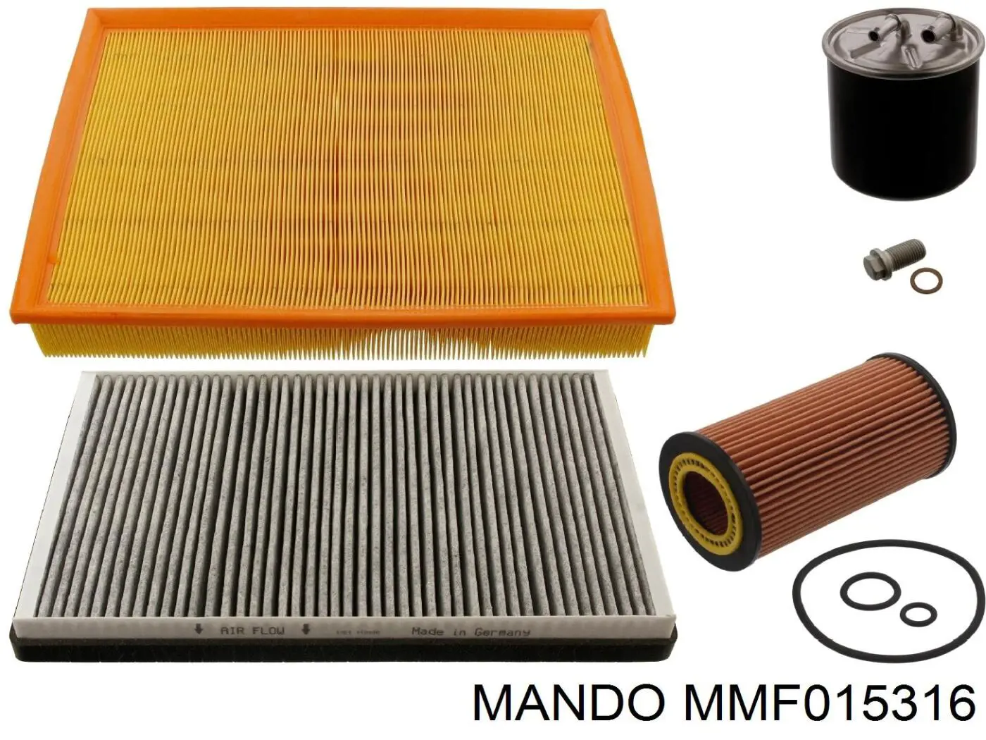 Элемент воздушного фильтра Mando MMF015316 цена, от 7.57 USD