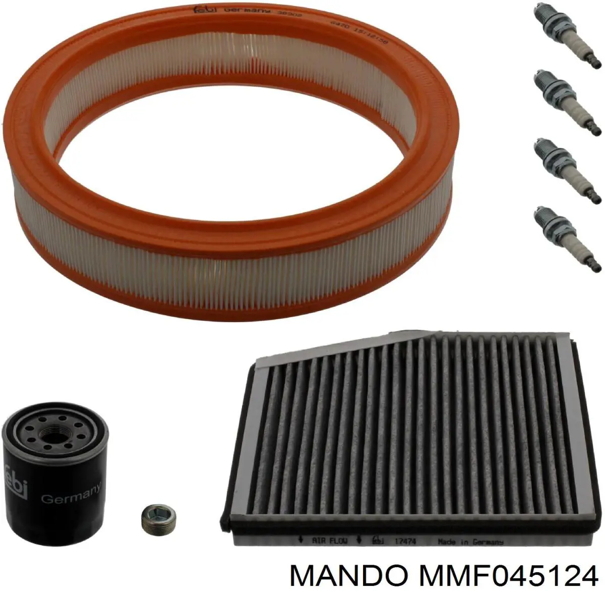 Фильтр очистки масла центробежный Mando MMF045124 цена, от 6.87 USD
