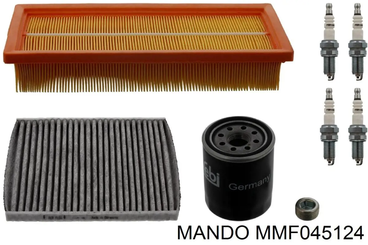 Купить MMF045124 Mando Фильтр центробежный очистки масла