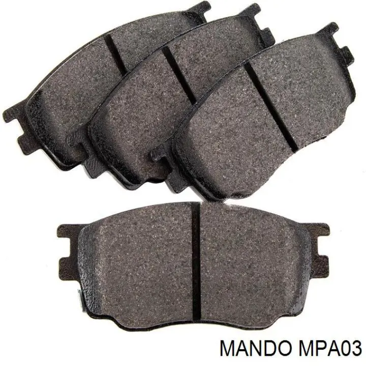 MPA03 Mando Колодки передние