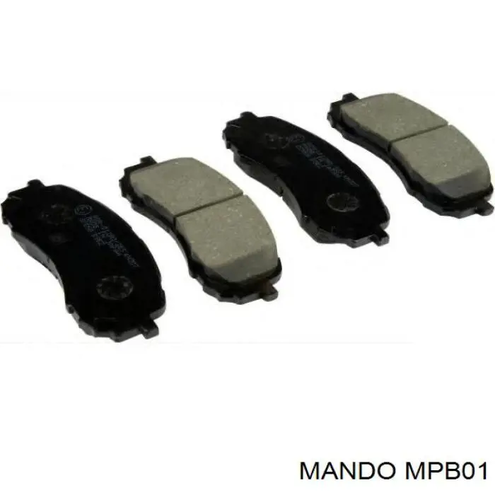 Колодки Mando MPB01 цена, от 22.93 USD