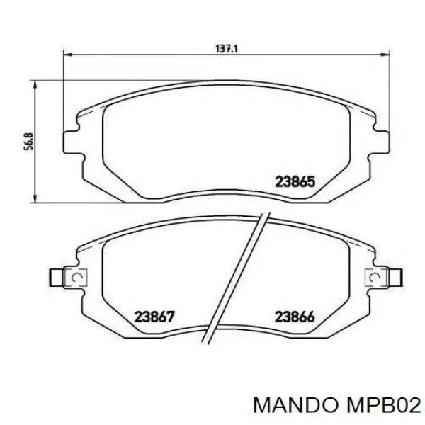  Mando MPB02