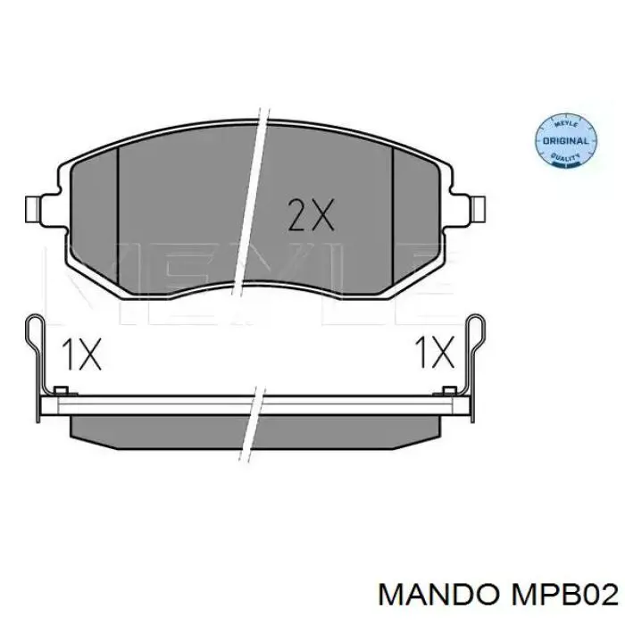  Mando MPB02 цена, от 24.24 USD