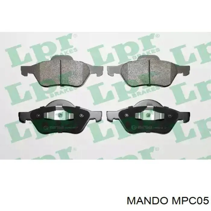 Купить MPC05 Mando Колодки тормозные
