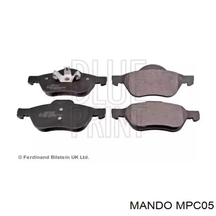 MPC05 Mando Колодки передние