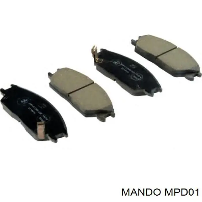 MPD01 Mando Колодки передние