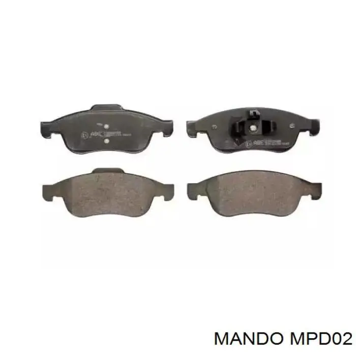 Колодки Mando MPD02 цена, от 11.05 USD
