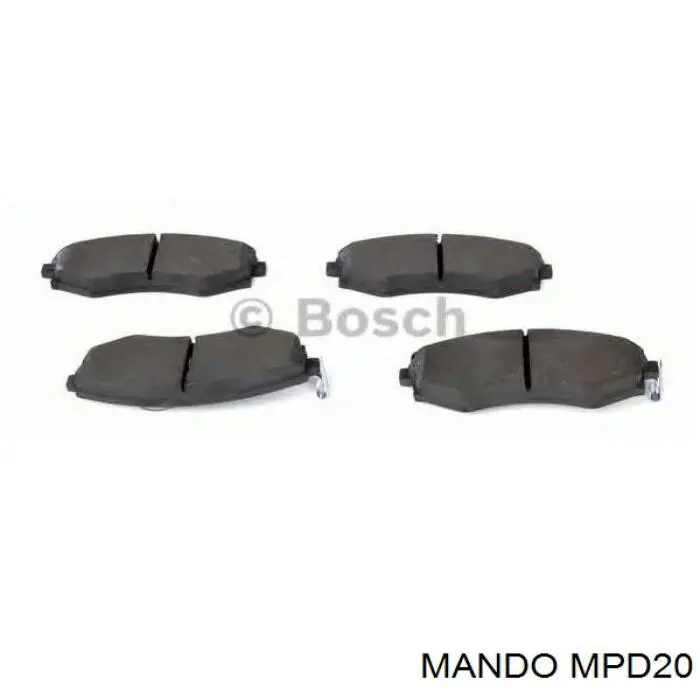 Передние тормозные колодки MPD20 Mando