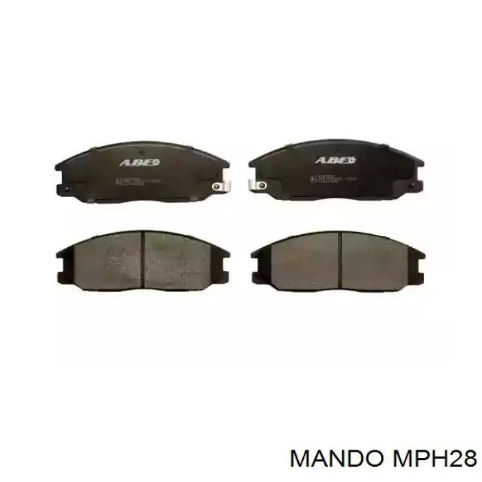 Передние тормозные колодки MPH28 Mando
