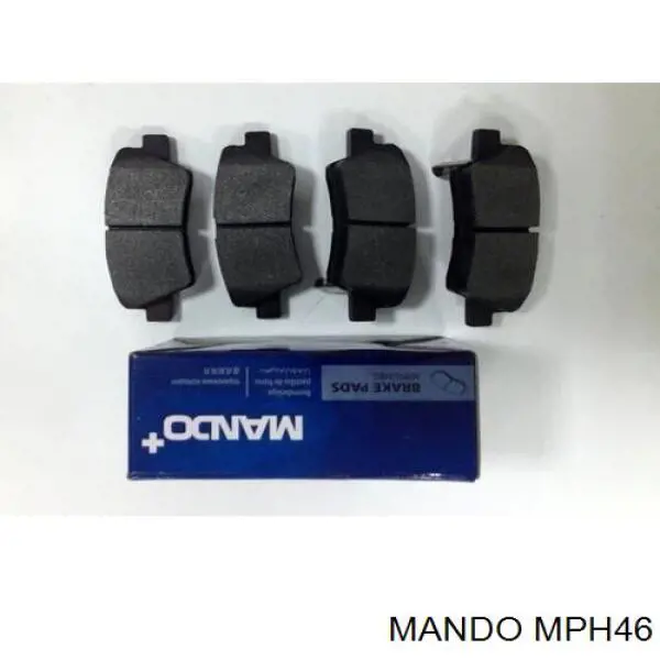 MPH46 MANDO Pastillas de freno delanteras original y equivalente