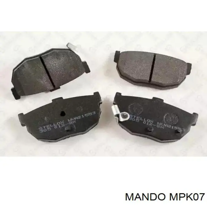 Колодки Mando MPK07 цена, от 17.31 USD