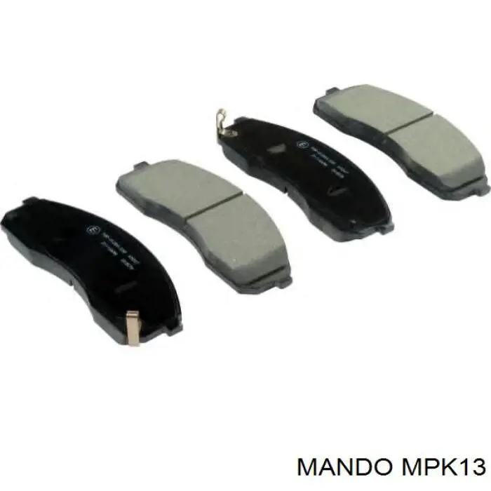 Колодки передні MPK13 Mando