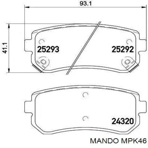 Купить MPK46 Mando 