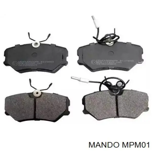 MPM01 Mando Колодки передние