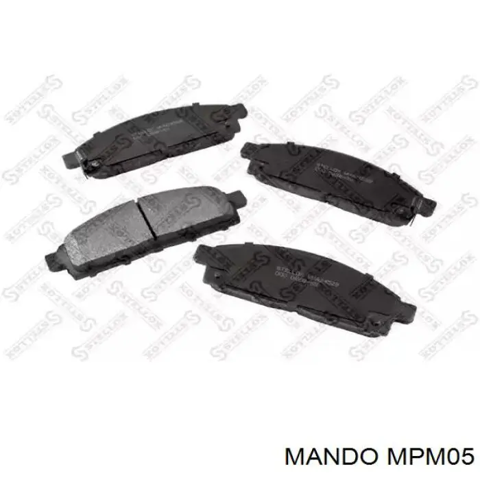 Колодки Mando MPM05 цена, от 19.67 USD