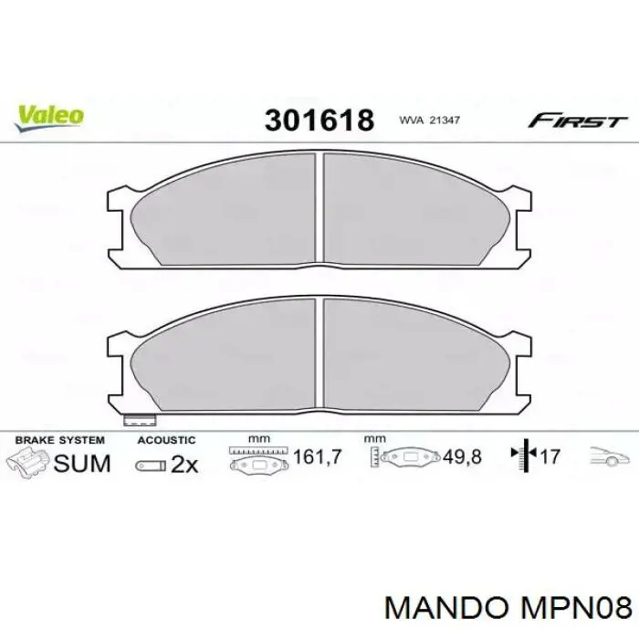 MPN08 Mando