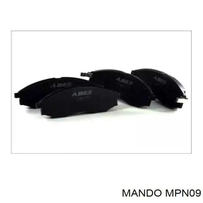 Колодки Mando MPN09 цена, от 30.92 USD