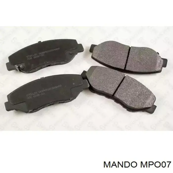 Передние тормозные колодки MPO07 Mando