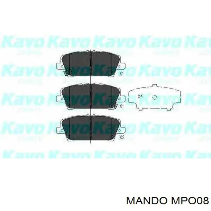190882 Maxgear Колодки передние
